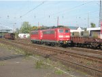 A pair of 151 class electrics working the Saar steel plants